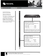 Avocent Rack Bracket Specifications Manual preview