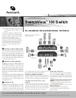 Предварительный просмотр 3 страницы Avocent SwitchView 100 Quick Installation Manual