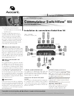 Предварительный просмотр 5 страницы Avocent SwitchView 100 Quick Installation Manual