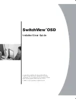 Preview for 3 page of Avocent SWITCHVIEW OSD - Installation & User Manual