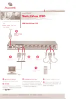 Предварительный просмотр 3 страницы Avocent SWITCHVIEW OSD - Quick Installation Manual