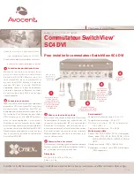 Preview for 3 page of Avocent SwitchView SC4 DVI Quick Installation Manual