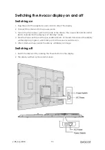 Preview for 11 page of AVOCOR AVE-6520 Quick Start Manual