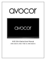 AVOCOR AVE-6530-A User Manual preview