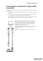 Предварительный просмотр 21 страницы AVOCOR AVE Series User Manual