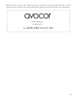 Предварительный просмотр 55 страницы AVOCOR AVF- 6500 Series Installation & Operation Manual