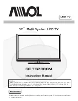 Avol AET32300M Instruction Manual preview