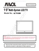 Avol ALT1960M Manual preview