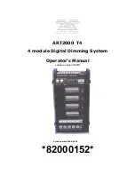 Avolites ART2000 T4 Operator'S Manual preview