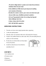 Preview for 5 page of avolta PC20-AMBII User Manual