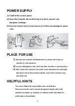 Preview for 13 page of avolta PC20-AMBII User Manual