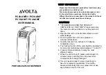 avolta PC20-AMFII User Manual preview