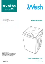 Preview for 1 page of avolta WASH AWM07W User Manual