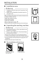 Preview for 10 page of avolta WASH AWM07W User Manual