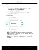 Предварительный просмотр 4 страницы Avonic AV-CV160 User Manual