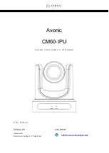 Preview for 1 page of Avonic CM60-IPU Manual