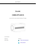 Avonic CM60-IPX-BOX User Manual предпросмотр