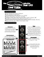 Предварительный просмотр 2 страницы AvonSynth AVS-LFO-1 User Manual