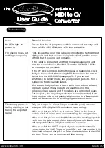 Preview for 6 page of AvonSynth AVS-MIDI-1 User Manual