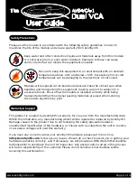 Preview for 4 page of AvonSynth AVS-VCA-1 User Manual