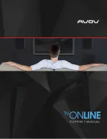 Avov TVOnline Support Manual preview