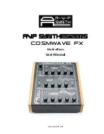 Preview for 1 page of AVP Synthesizers COSMWAVE FX User Manual