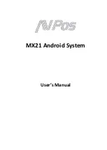 Предварительный просмотр 1 страницы AVPos MX21 Manual