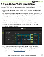 Preview for 12 page of AVPro Edge AC-MX-44HDBT User Manual