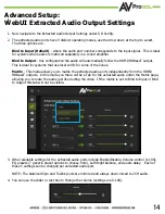 Preview for 14 page of AVPro Edge AC-MX-44HDBT User Manual