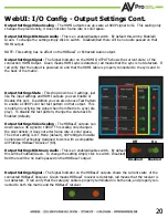 Preview for 20 page of AVPro Edge AC-MX-44HDBT User Manual