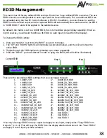 Preview for 38 page of AVPro Edge AC-MX-44HDBT User Manual