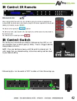 Preview for 42 page of AVPro Edge AC-MX-44HDBT User Manual