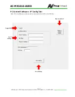 Preview for 22 page of AVProConnect AC-MX1616-AUHD User Manual