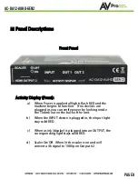 Preview for 8 page of AVProEdge AC-DA12-AUHD-GEN2 User Manual