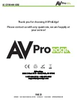 Предварительный просмотр 23 страницы AVProEdge AC-EX100-444-KIT-GEN2 User Manual