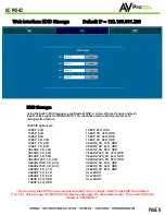 Предварительный просмотр 9 страницы AVProEdge AC-MX-42 User Manual