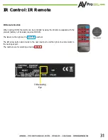 Предварительный просмотр 31 страницы AVProEdge AC-MX-42X User Manual
