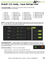 Предварительный просмотр 18 страницы AVProEdge AC-MX-88 User Manual