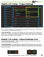 Предварительный просмотр 19 страницы AVProEdge AC-MX-88 User Manual