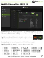 Предварительный просмотр 27 страницы AVProEdge AC-MX-88 User Manual