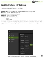Preview for 22 page of AVProEdge AC-MX-88X User Manual
