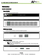 Предварительный просмотр 9 страницы AVProEdge AC-MX82-AUHD User Manual