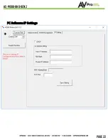 Предварительный просмотр 22 страницы AVProEdge AC-MX88-UHD-GEN2 User Manual