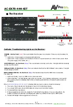 Предварительный просмотр 11 страницы AVProEdge AVP-AC-EX70-444-KIT User Manual