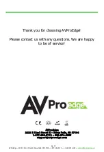 Предварительный просмотр 24 страницы AVProEdge AVP-AC-EX70-444-KIT User Manual