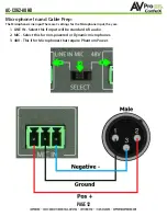 Preview for 12 page of AVProEdge ConferX AC-CX62-AUHD User Manual