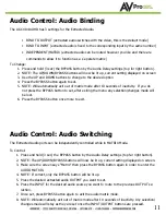 Предварительный просмотр 11 страницы AVProEdge conferX AC-CX84-AUHD User Manual