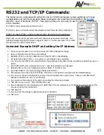 Предварительный просмотр 15 страницы AVProEdge conferX AC-CX84-AUHD User Manual