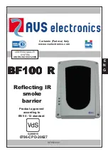 AVS Electronics BF100 R Manual preview