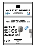 Preview for 1 page of AVS Electronics BM 120 M Manual